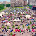 На Kyiv Car Fest v. 3 установили 5 тентов Орбит и 24 шатра Пагода