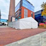Встановили намет «Міді» 10х18 метрів в UNIT.City
