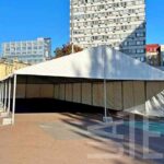 Для мероприятия установили также шатер «Миди» 10х27 метров
