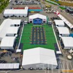 Для «Bukovel Elite Sports Trophy» встановили 9 шатрів загальною площею 1390 кв. м.
