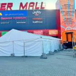 Змонтували тент «Міді» 10х18 під гримерки для артистів на фестивалі Atlas Weekend - 2026
